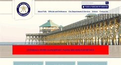 Desktop Screenshot of cityoffollybeach.com